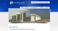 Desktop Screenshot of globaltecind.com.br